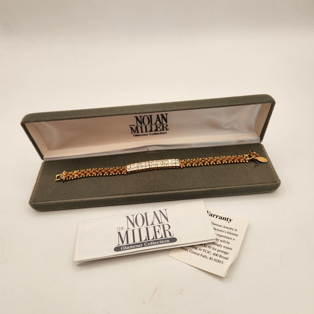 Nolan Miller Gold and Silver Bracelet